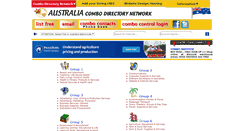 Desktop Screenshot of combodirectoryaustralia.info